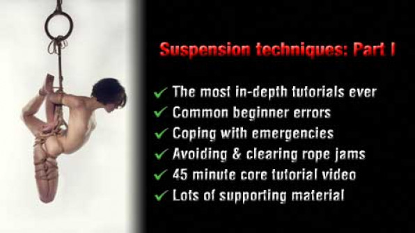 Japanese bondage suspension 'how to's'