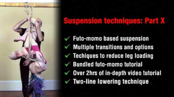 Shibari Suspension Techniques is now a 10-part series