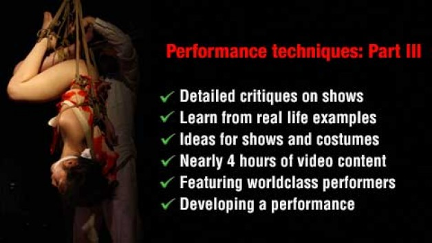 Shibari ‘Performance Techniques: Part III’