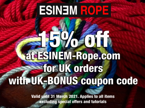 Special offers on shibari rope