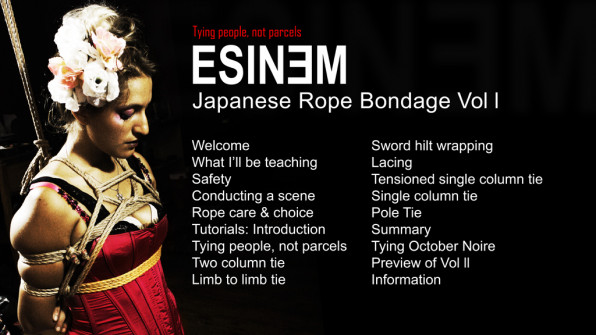 Shibari.TV: ‘Japanese Rope Bondage: Tying people, not parcels’, Sun 20 Oct